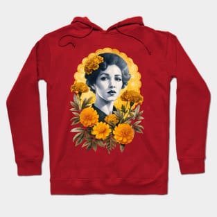 Marigold Flowers Hoodie